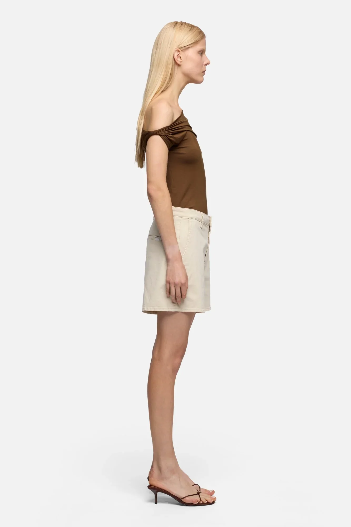 7 FOR ALL MANKIND - WOMEN'S TROUSER SHORTS - Image 3
