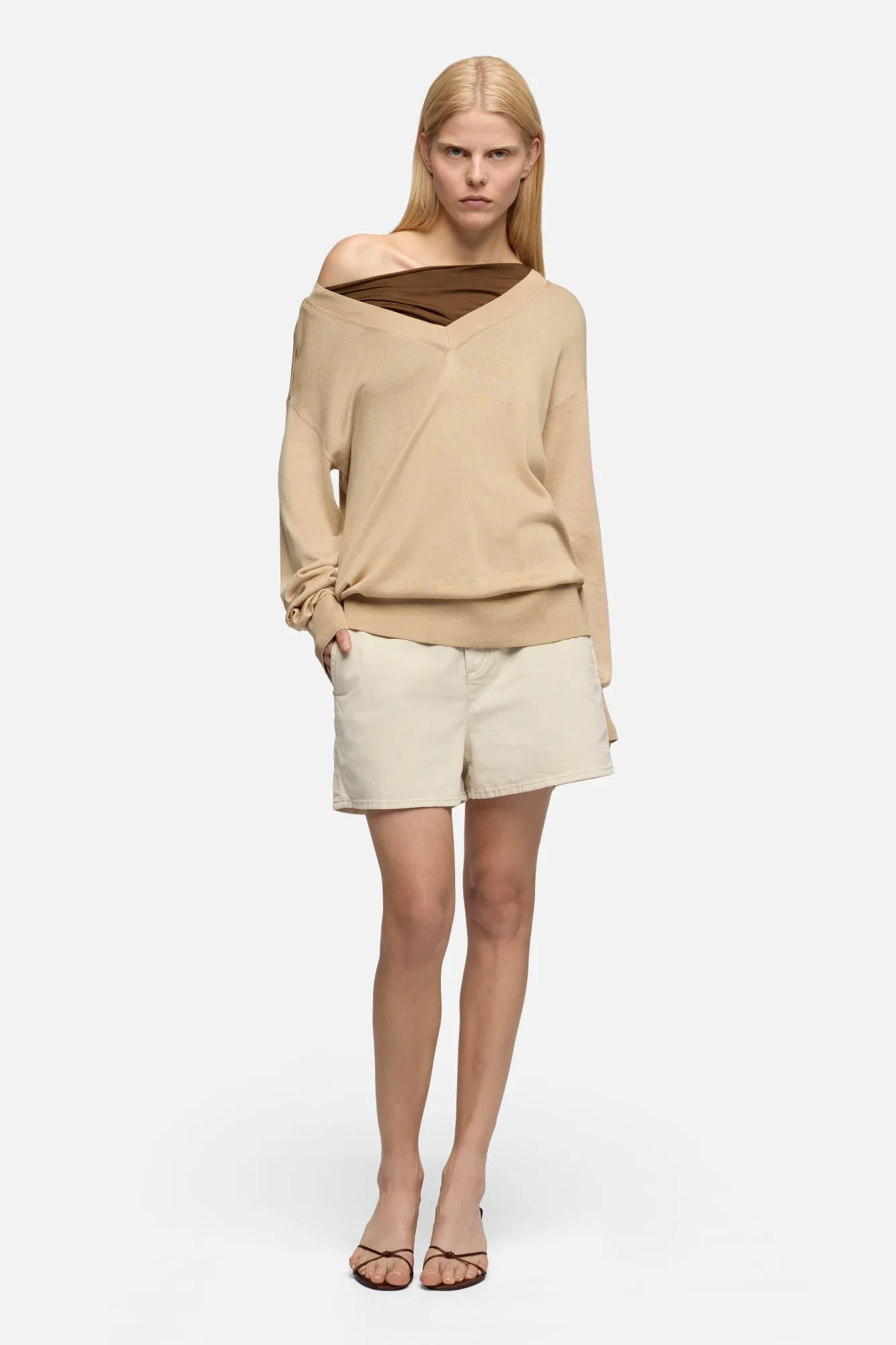 7 FOR ALL MANKIND - WOMEN'S TROUSER SHORTS - Image 4