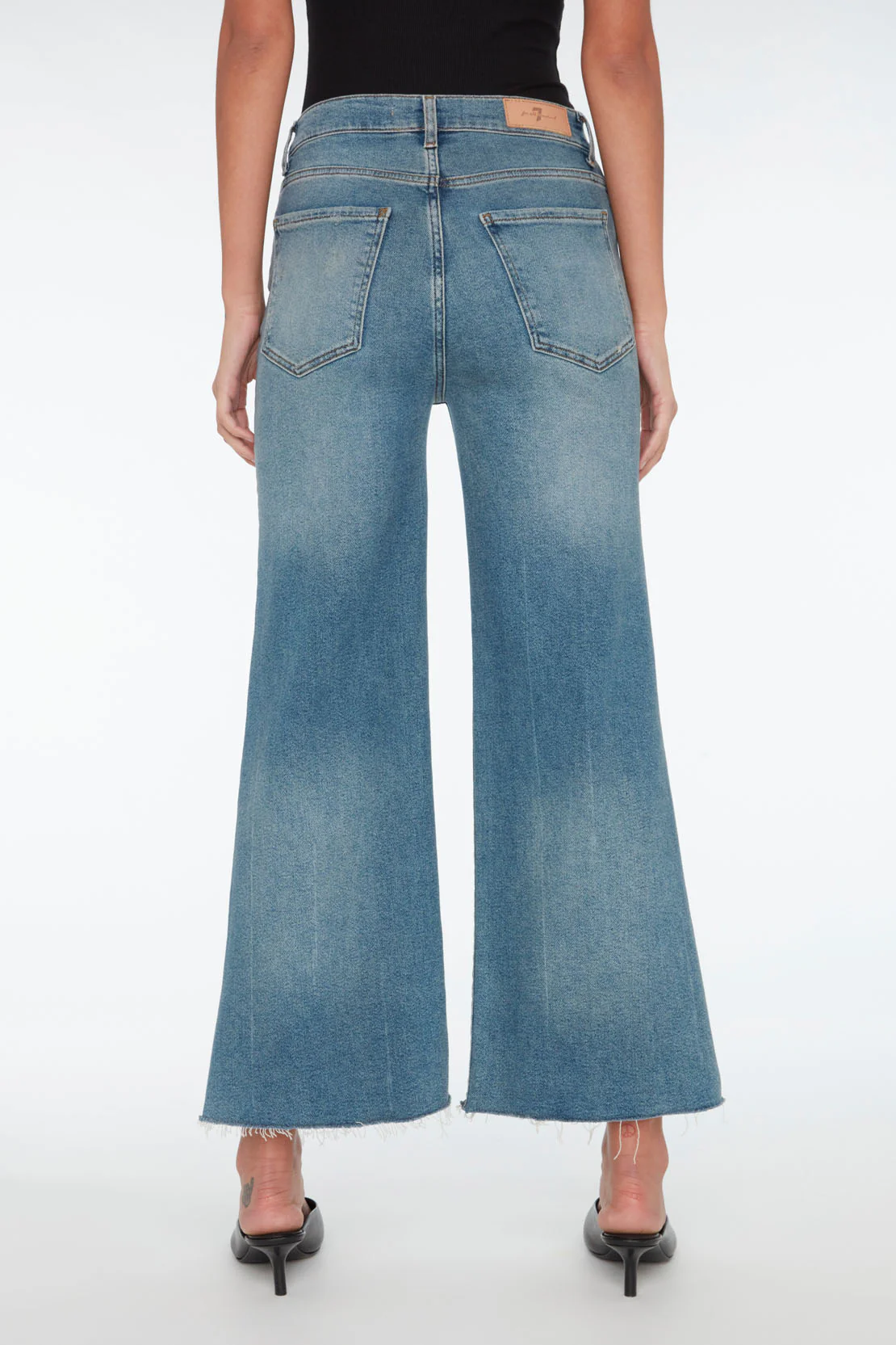 7 FOR ALL MANKIND - WOMEN'S  DENIM PANT CROPPED JO - Image 2