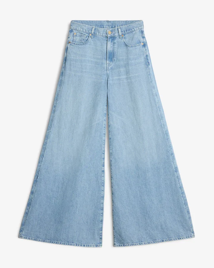 7 FOR ALL MANKIND- WOMEN'S WILLOW WIDE JEANS - Image 4