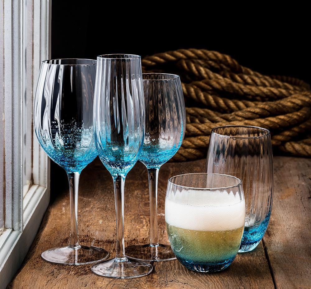 ABBOTT- OPTIC BUBBLE WHITE WINE GLASS - Image 3