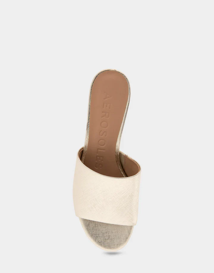AEROSOLE- WOMEN'S COMO HEELED SLIDE SANDAL - Image 3