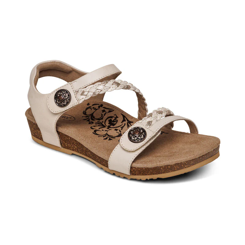 AETREX- WOMEN'S JILLIAN BRAIDED SANDAL - Image 3