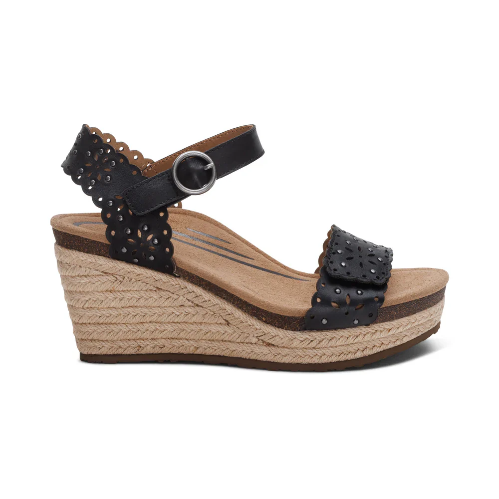 AETREX - SYDNEY ESPADRILLE WEDGE - Image 2
