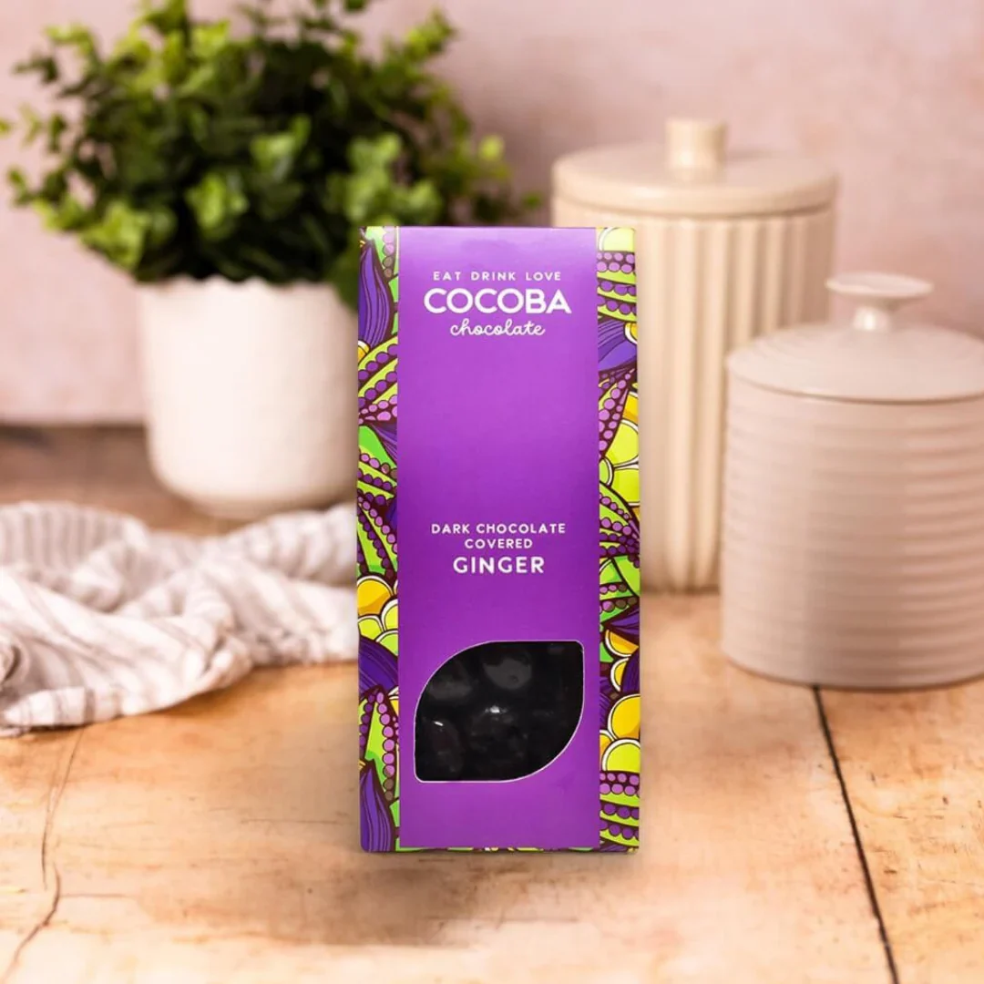 COCOBA - DARK CHOCOLATE COVERED GINGER - Image 2