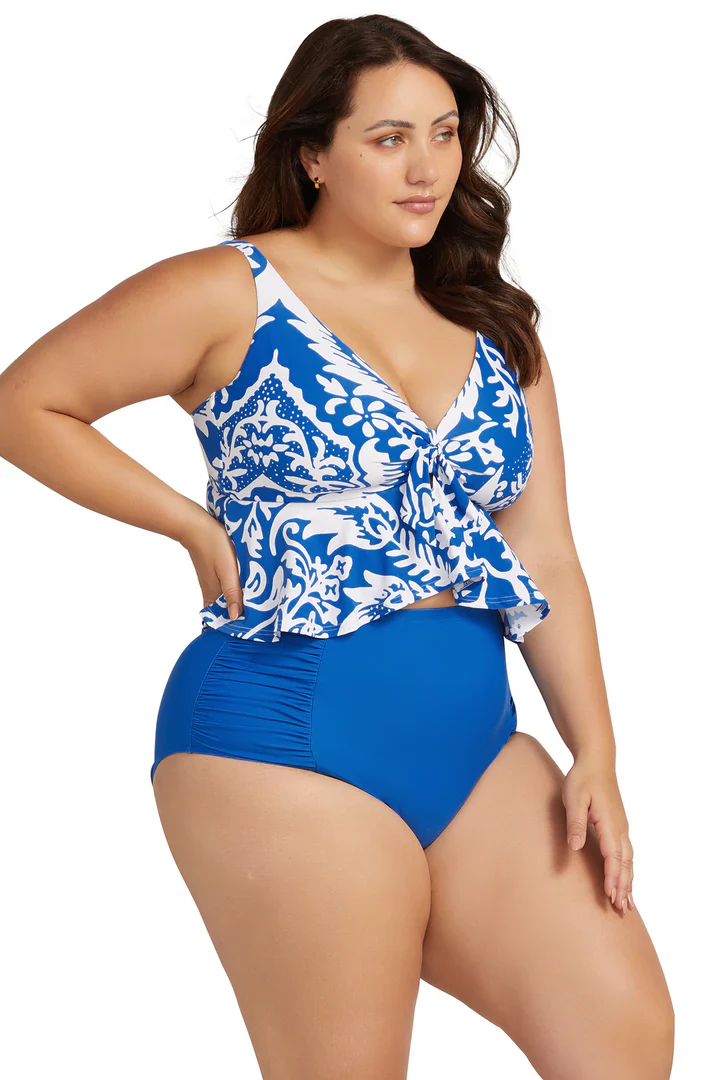 ARTESANDS- WOMEN'S BLUE BOTTICELLI SWIM BOTTOM - Image 3