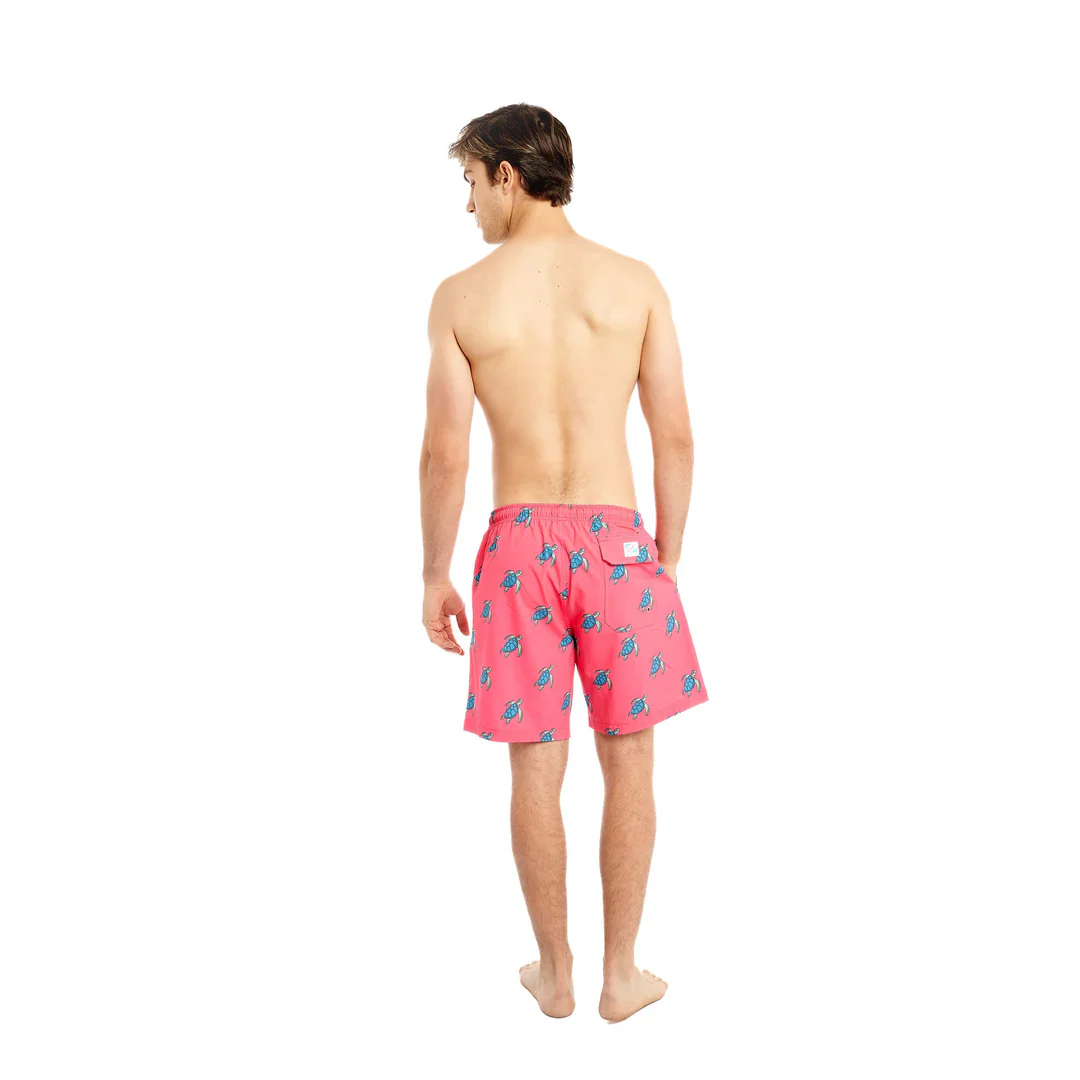 BERMIES- MEN'S SEA TURTLE 7" INSEAM SWIM TRUNKS - Image 3