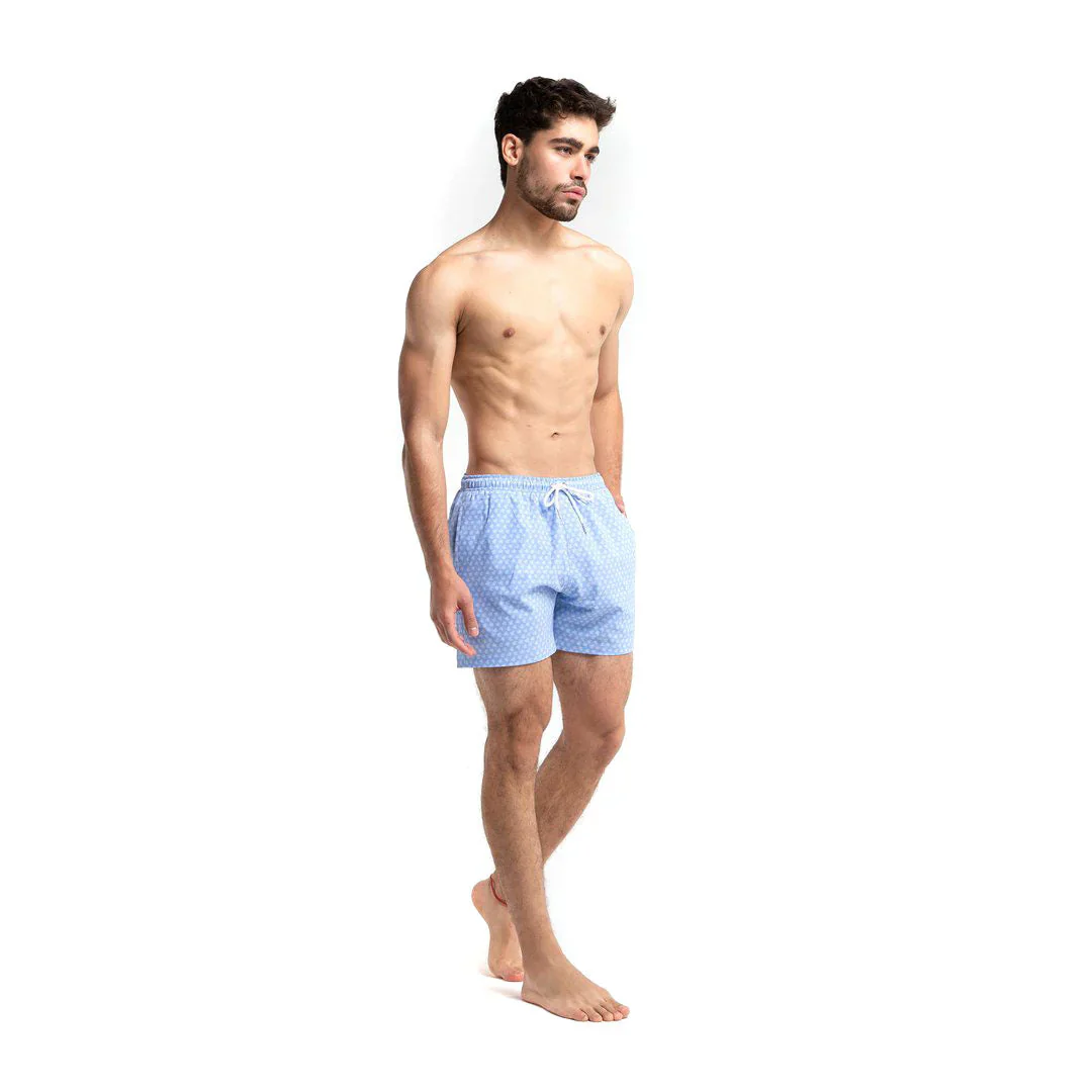 BERMIES- MEN'S TRIBAL TURTLE SWIM TRUNKS - Image 3