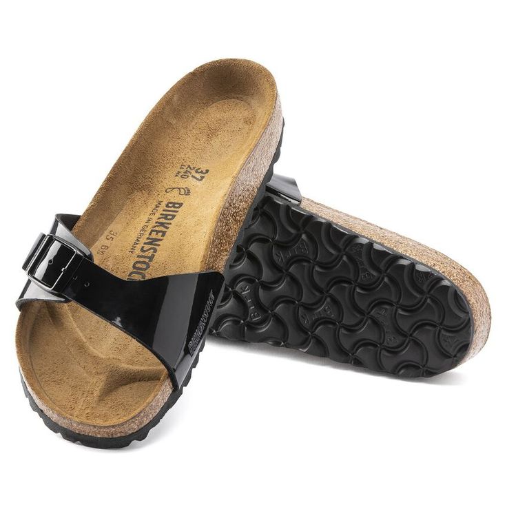 BIRKENSTOCK- MADRID BIRKO-FLOR PATENT SANDAL - Image 4