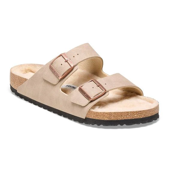 BIRKENSTOCK- ARIZONA SHEARLING SANDAL - Image 2