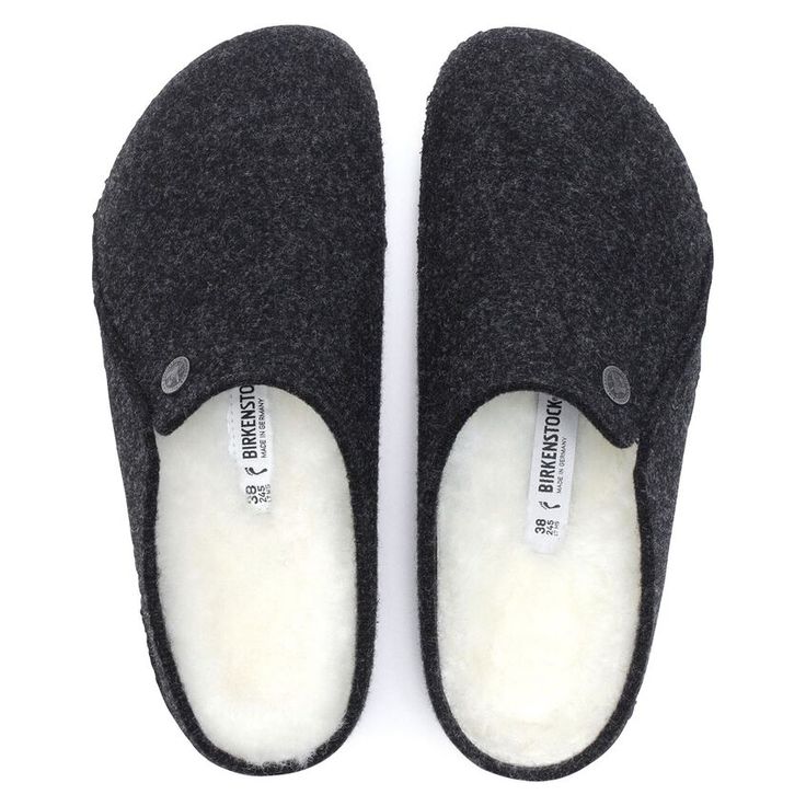 BIRKENSTOCK- ZERMATT SHEARLING WOOL FELT SLIPPER - Image 3