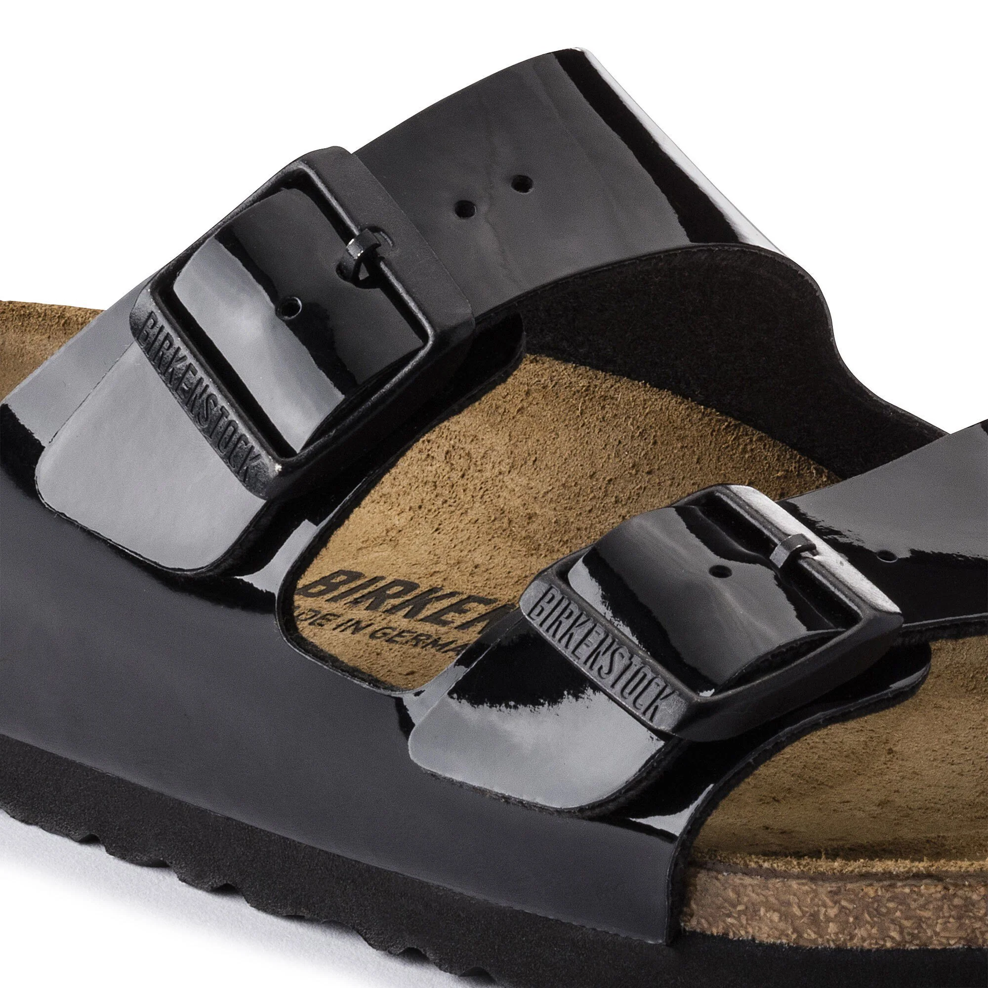 BIRKENTOCK- ARIZONA BIRKO-FLOR PATENT SANDAL - Image 2