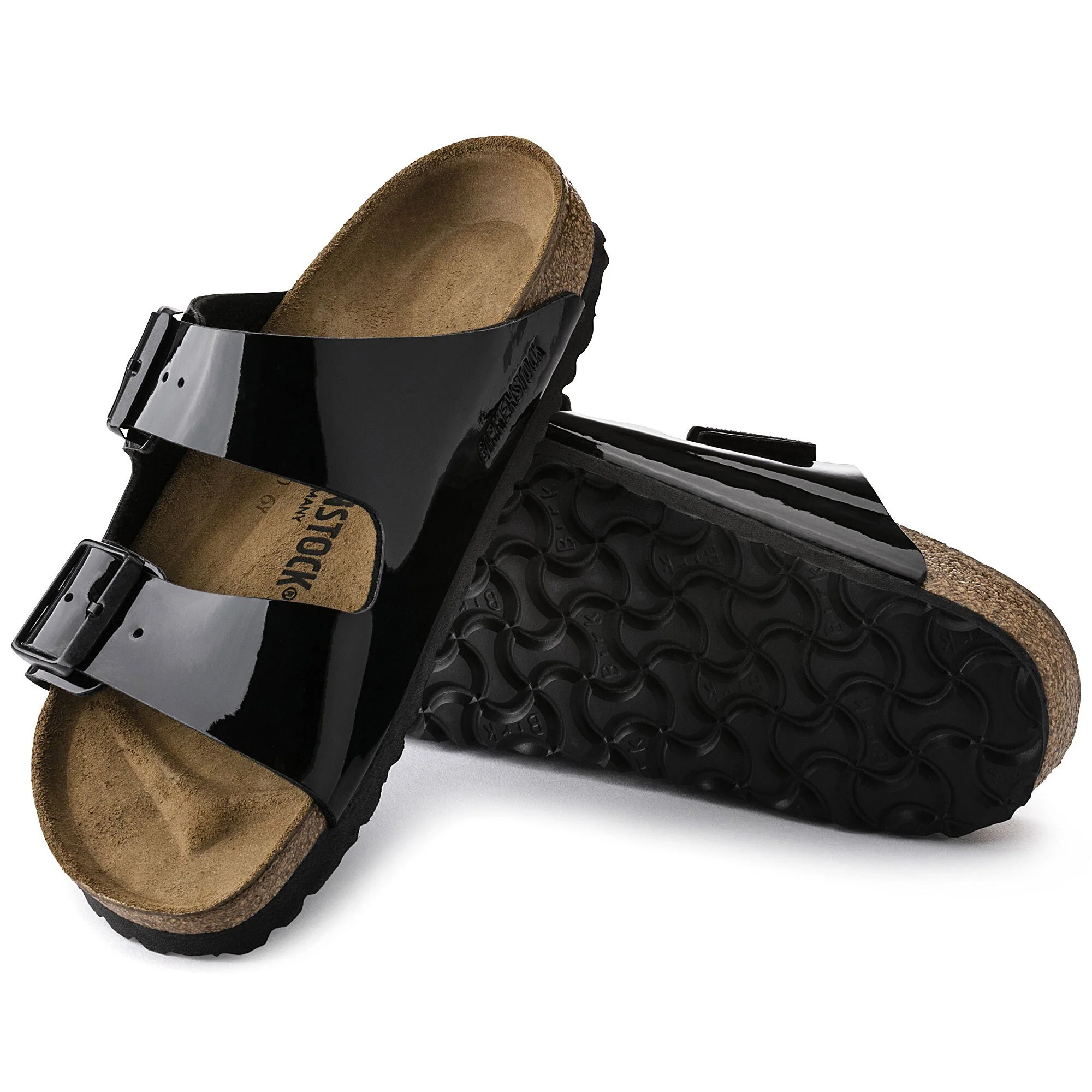 BIRKENTOCK- ARIZONA BIRKO-FLOR PATENT SANDAL - Image 4
