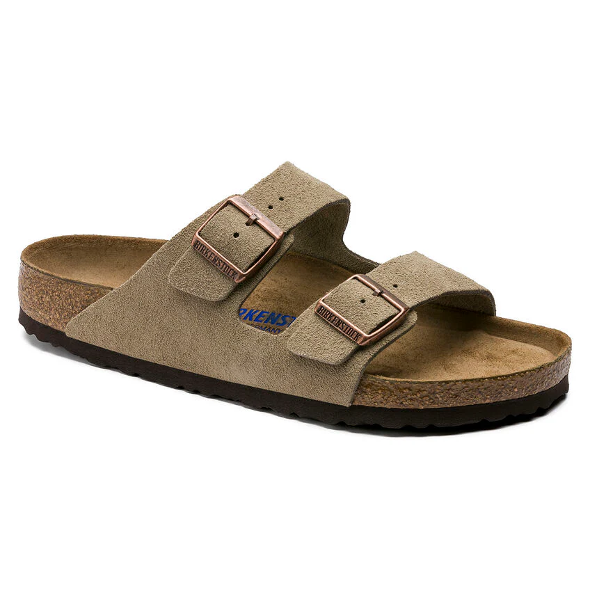 BIRKENSTOCK- ARIZONA SOFT FOOTBED SUEDE LEATHER SANDAL - Image 2
