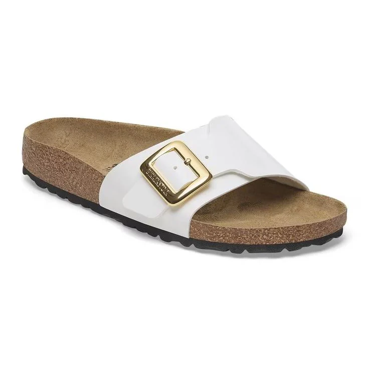 BIRKENSTOCK- WOMEN'S CATALINA LUXE BUCKLE BIRKO FLOR PATENT SANDAL - Image 2