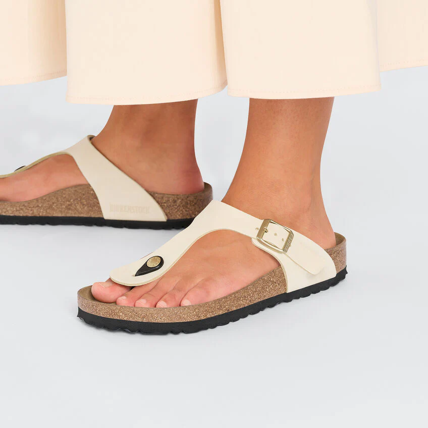 BIRKENSTOCK- GIZEH NUBUCK LEATHER SANDAL - Image 5