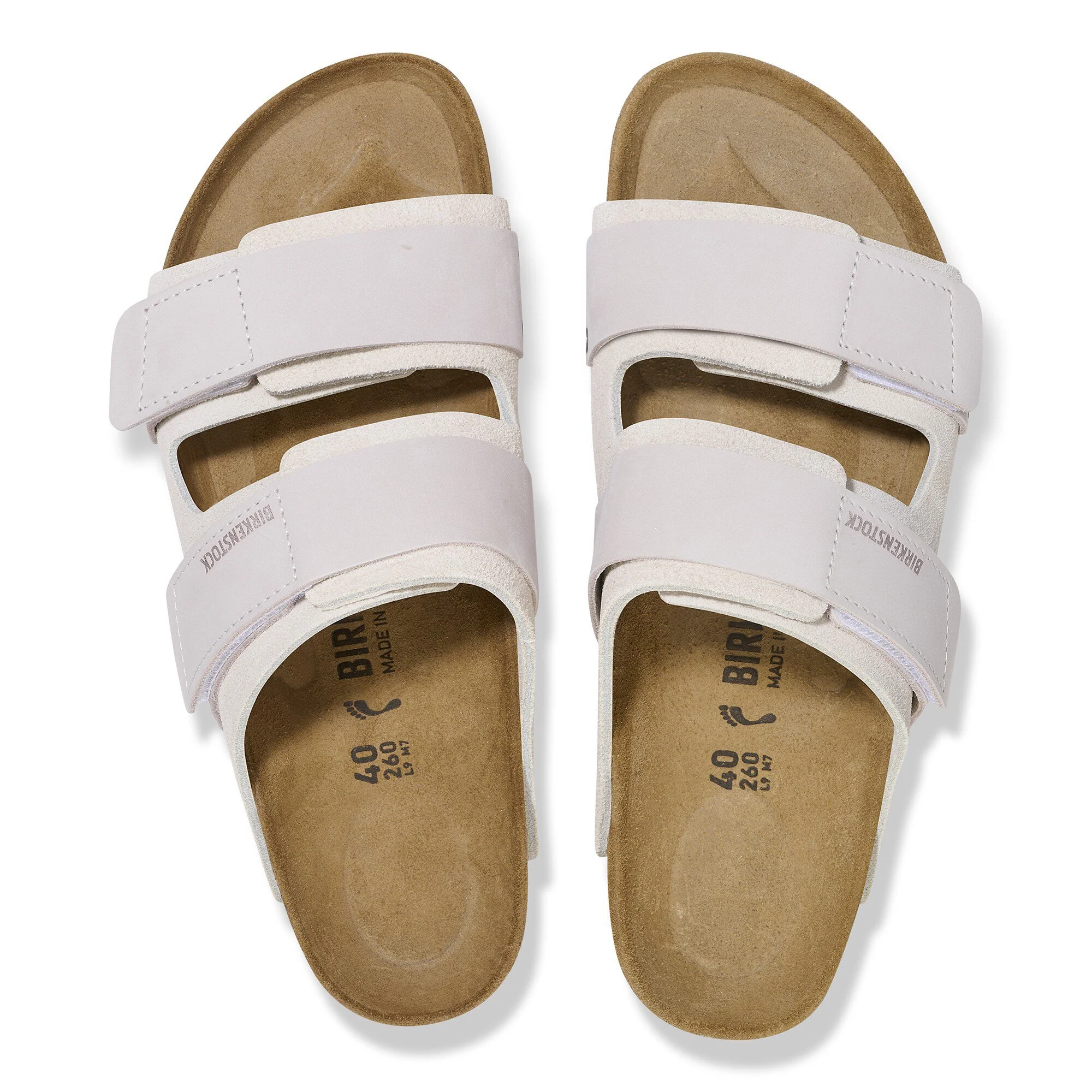 BIRKENSTOCK- UJI NUBUCK LEATHER/ SUEDE SANDAL - Image 3