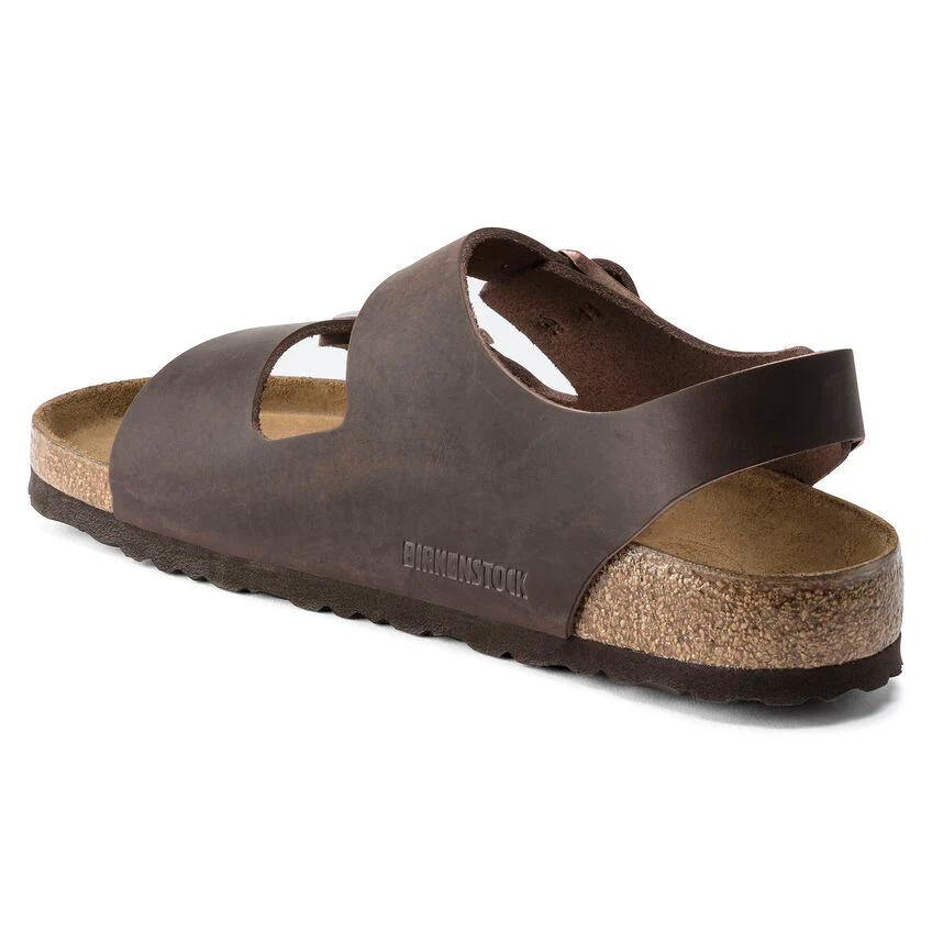 BIRKENSTOCK- MILANO OILED LEATHER SANDAL - Image 5