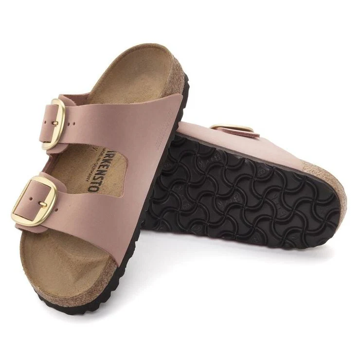 BIRKENSTOCK- ARIZONA BIG BUCKLE NUBUCK LEATHER SANDAL - Image 4