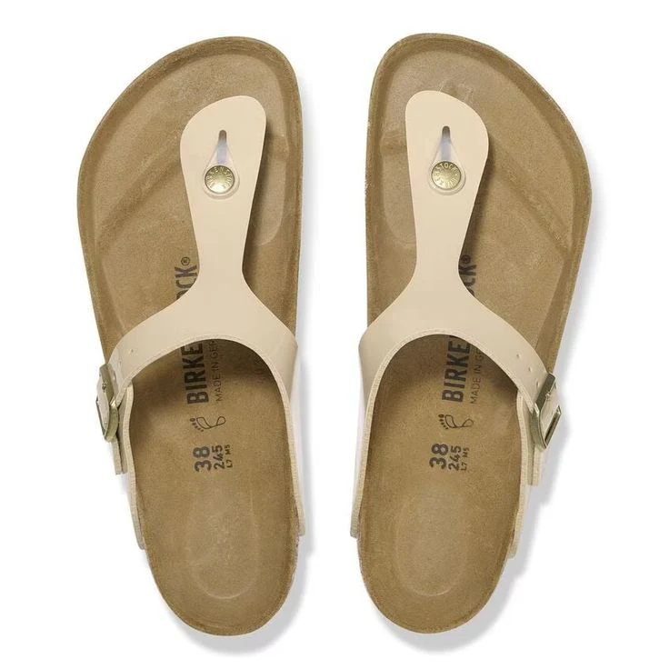 BIRKENSTOCK- GIZEH BIRKO-FLOR PATENT SANDAL - Image 3