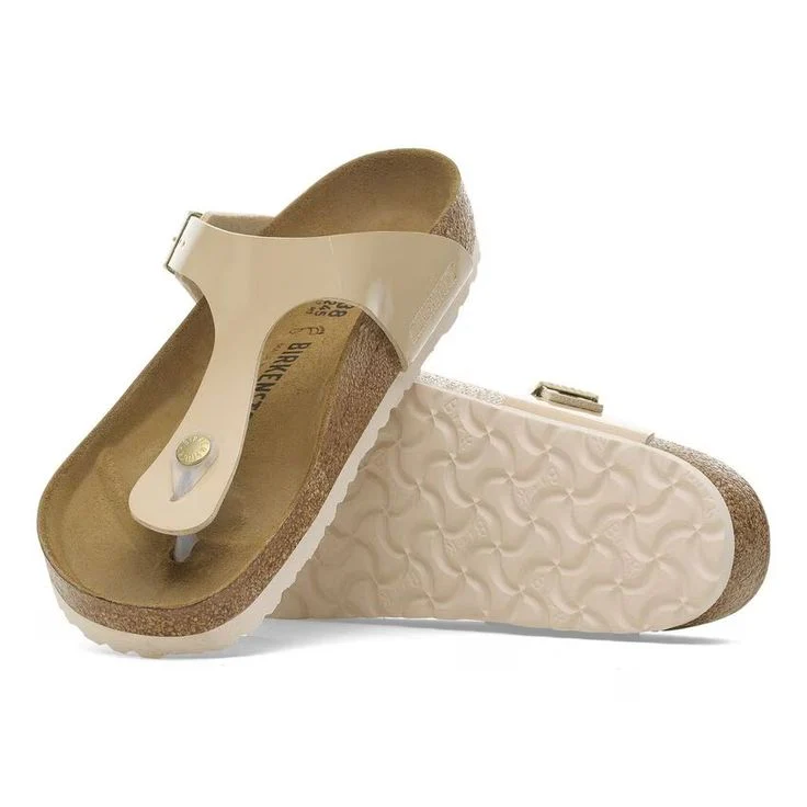 BIRKENSTOCK- GIZEH BIRKO-FLOR PATENT SANDAL - Image 4