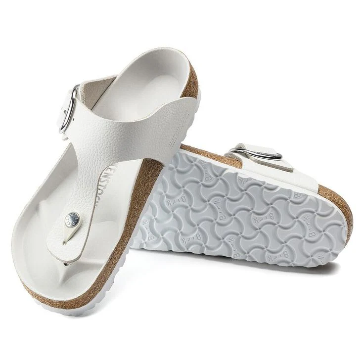 BIRKENSTOCK- GIZEH BIG BUCKLE LEATHER SANDAL - Image 4