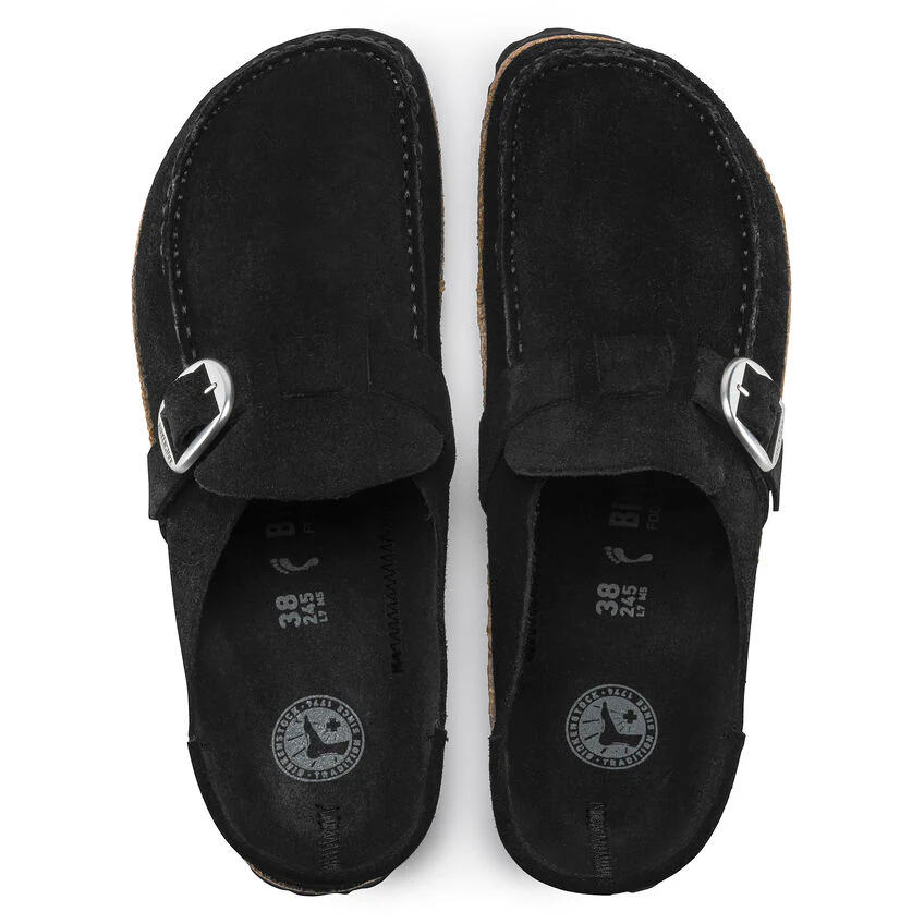 BIRKENSTOCK- BUCKLEY SUEDE LEATHER SHOE - Image 3