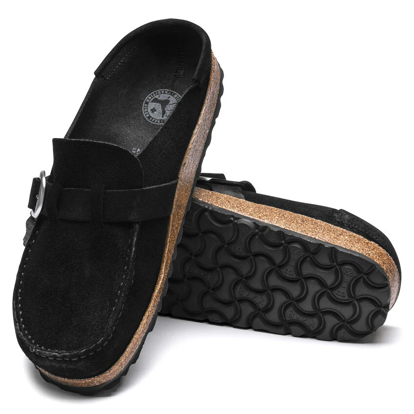 BIRKENSTOCK- BUCKLEY SUEDE LEATHER SHOE - Image 4