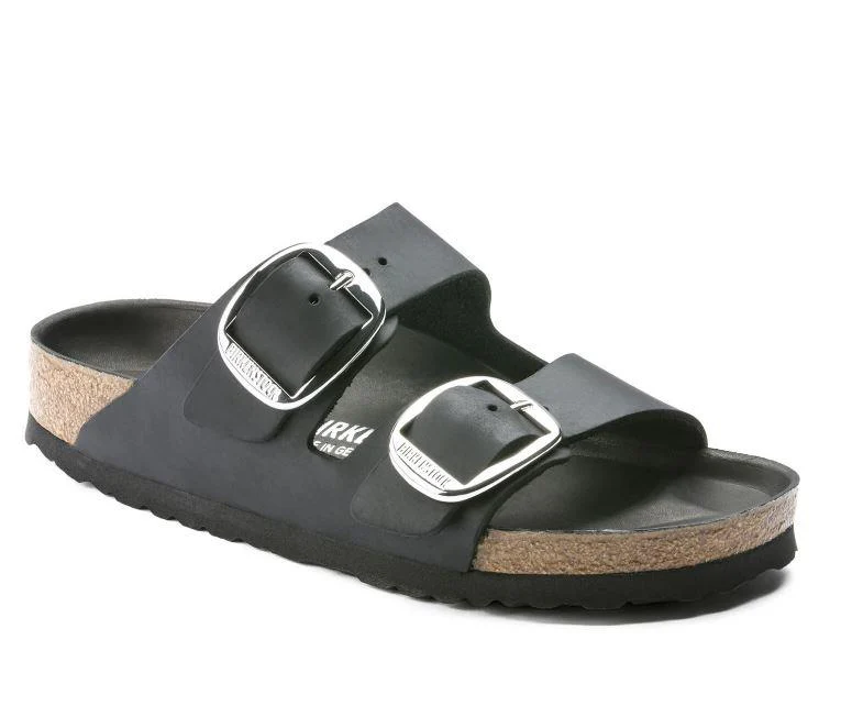 BIRKENSTOCK - ARIZONA BIG BUCKLE OILED LEATHER SANDAL - Image 2
