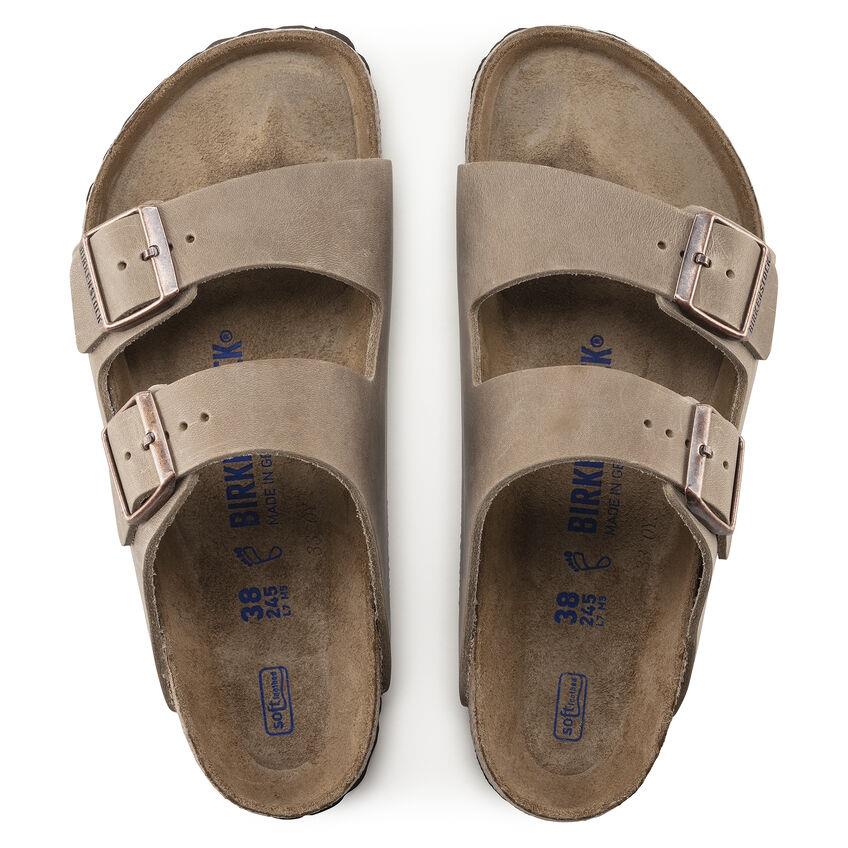BIRKENSTOCK- ARIZONA SOFT FOOTBED OILED LEATHER SANDAL - Image 4