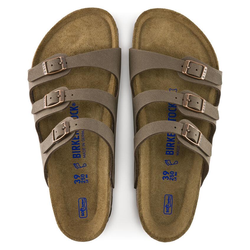 BIRKENSTOCK- FLORIDA SOFT FOOTBED BIRKIBUC SANDAL - Image 3