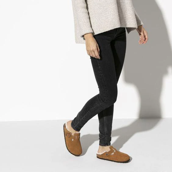BIRKENSTOCK- BOSTON SHEARLING SHOE - Image 4