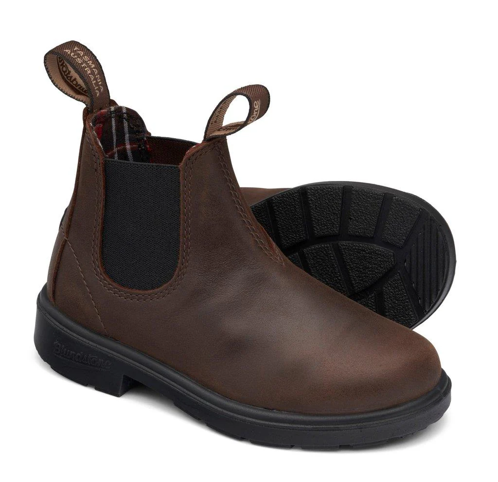 BLUNDSTONE- KIDS 1468 ANTIQUE BROWN - Image 3