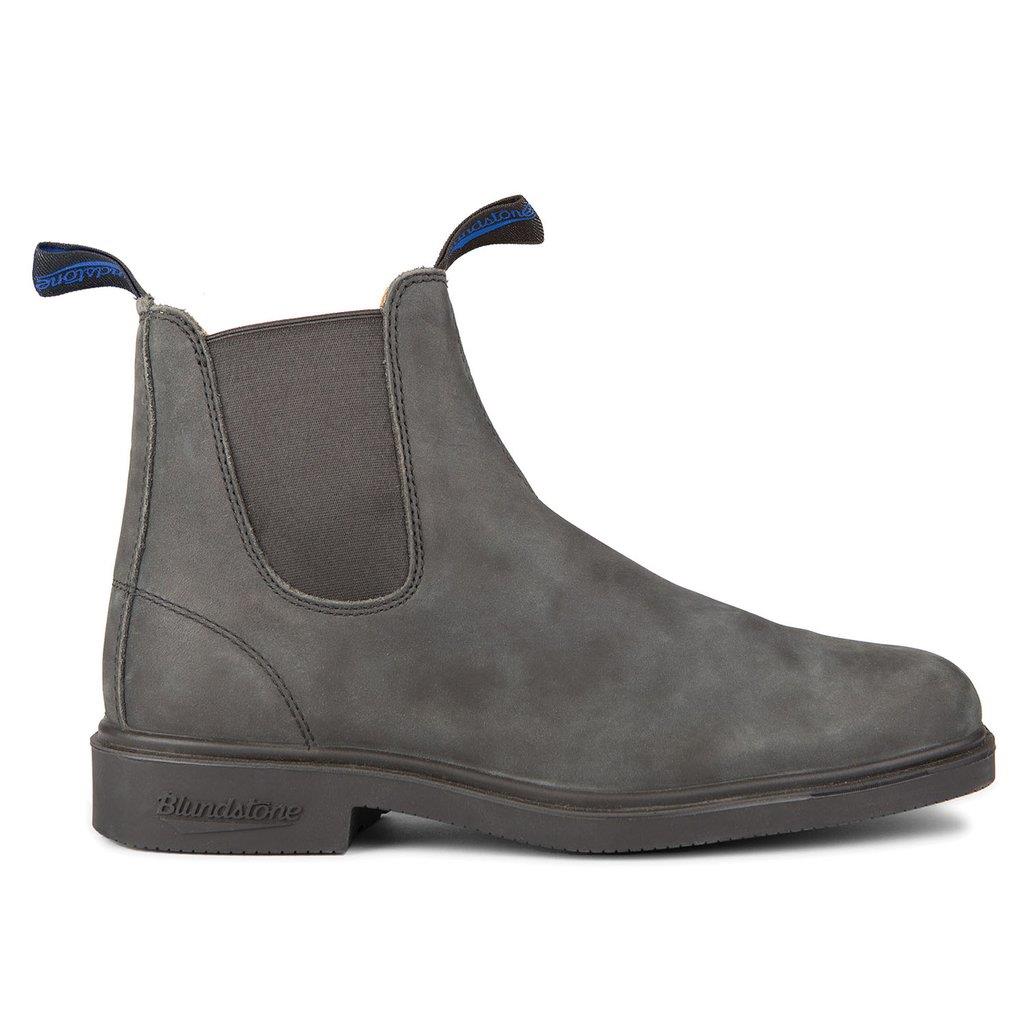 BLUNDSTONE- MEN'S 1392- WINTER CHISEL TOE RUSTIC BLACK - Image 2
