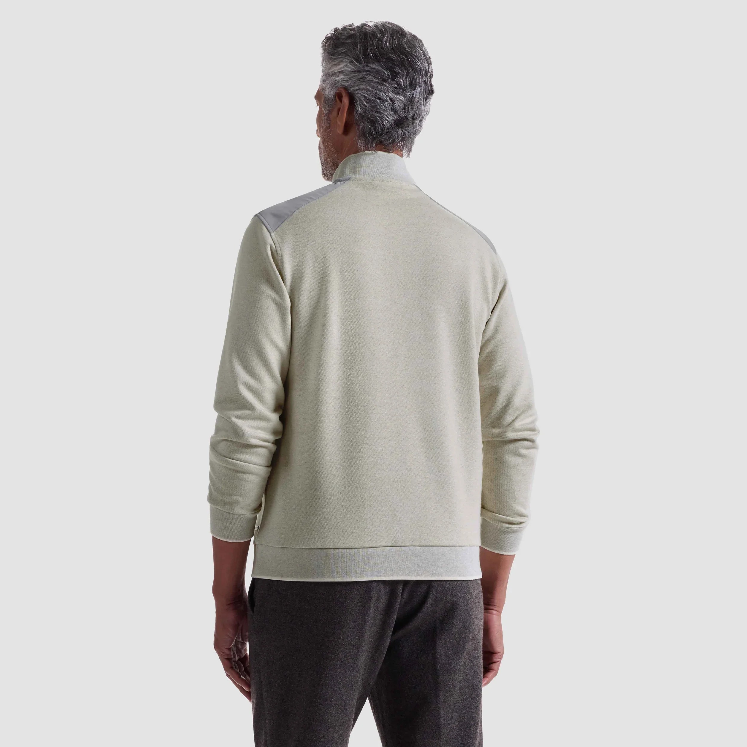 BUGATCHI - MEN'S 1/4 ZIP SWEATER - Image 4