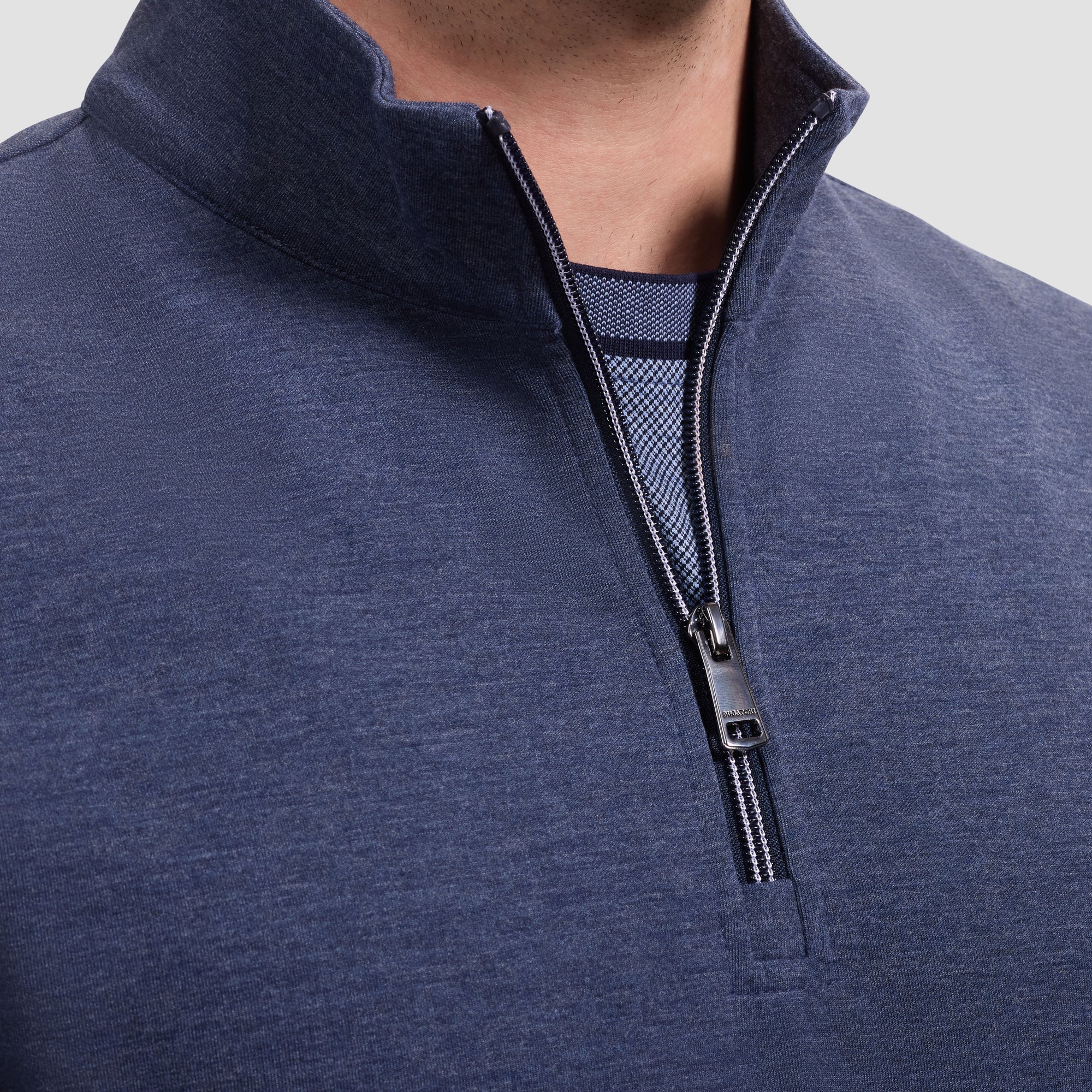 BUGATCHI - L/S QUARTER ZIP KNIT JF2425K88 - Image 5