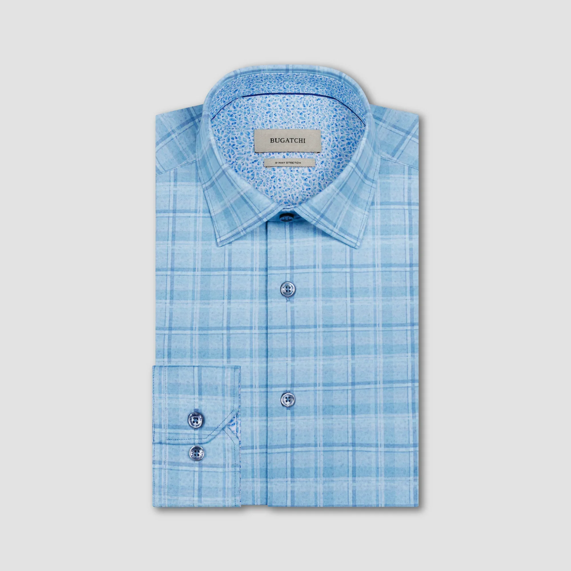 BUGATCHI - OOOHCOTTON JIMMY LS SHIRT JF9667K61 - Image 4