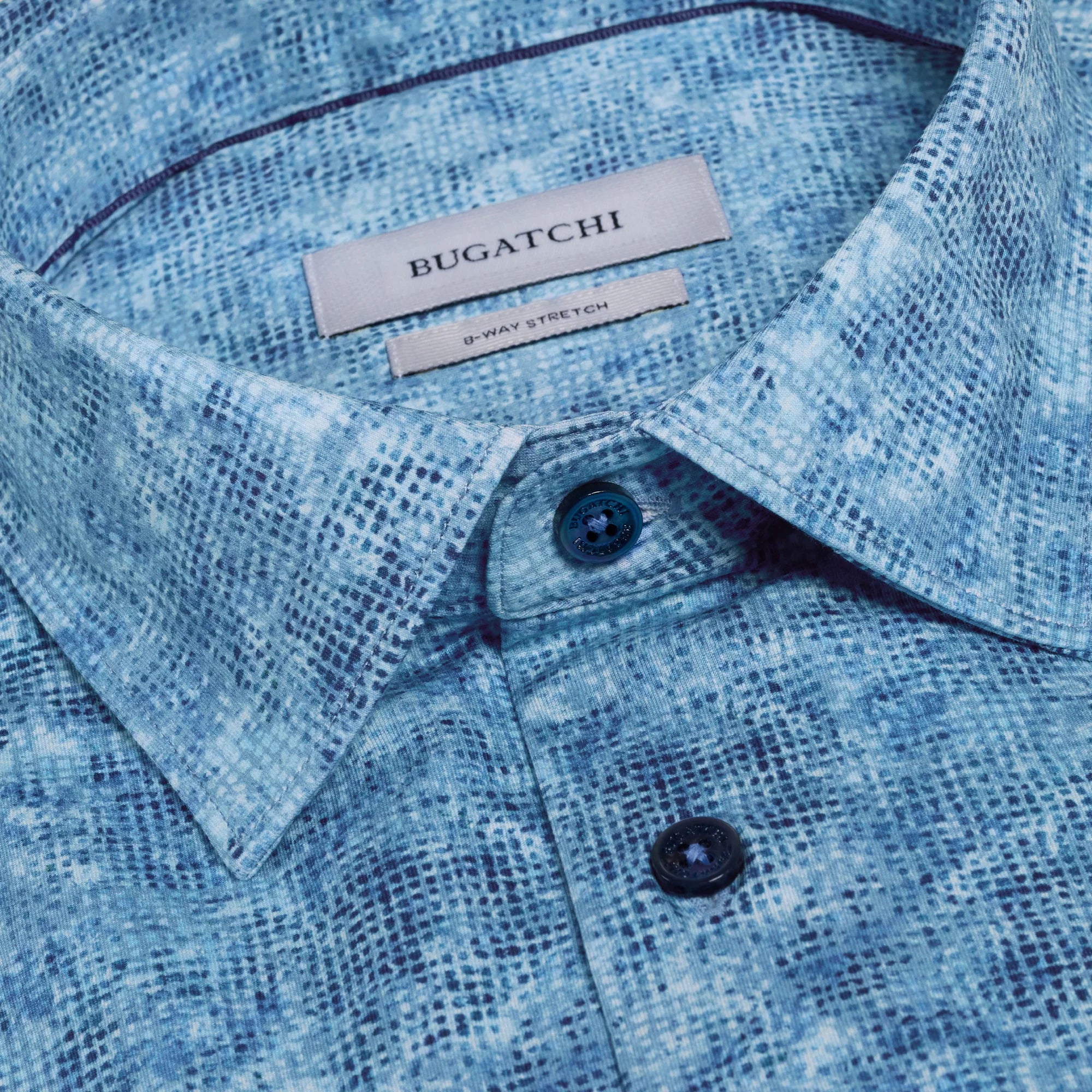 BUGATCHI - OOOHCOTTON MILES SS SHIRT JF9062F40 - Image 2