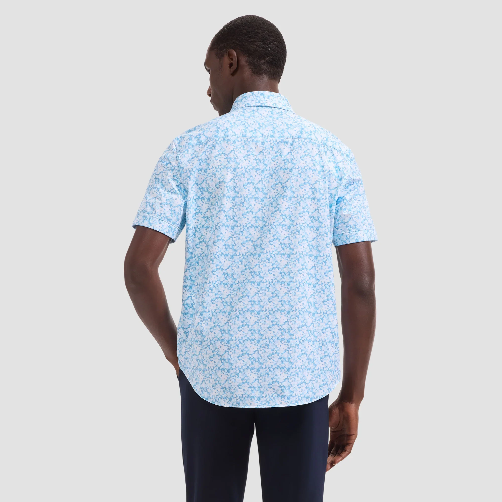 BUGATCHI - OOOHCOTTON MILES SS SHIRT JF9063F40 - Image 2