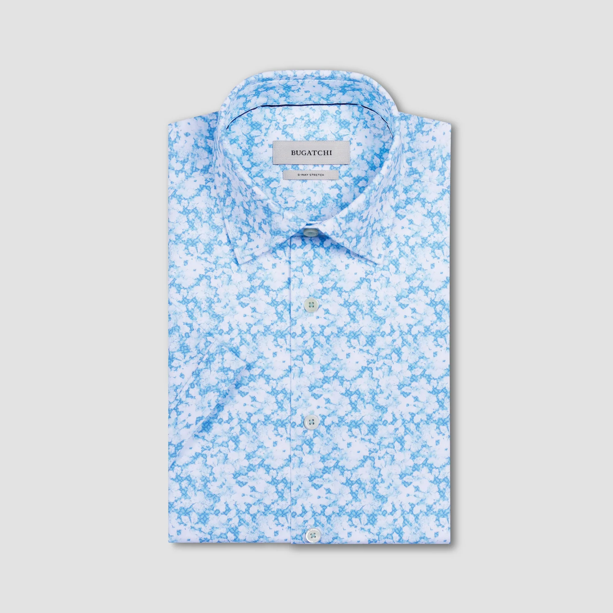 BUGATCHI - OOOHCOTTON MILES SS SHIRT JF9063F40 - Image 4