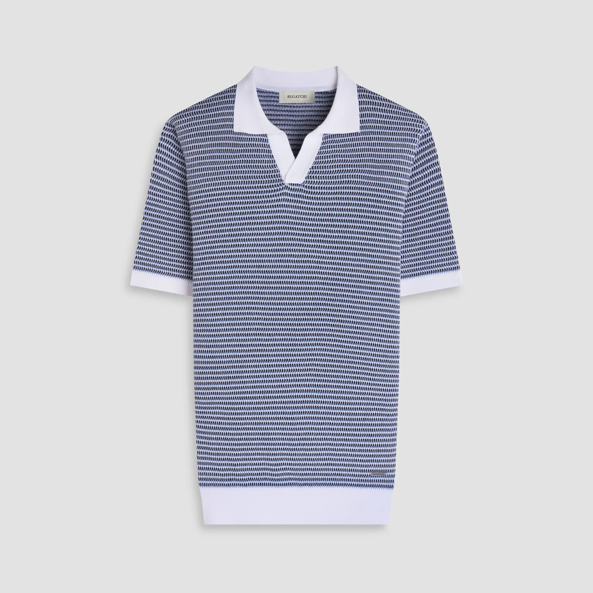 BUGATCHI - S/S JOHNNY COLLAR SWEATER JH250JC1 - Image 4
