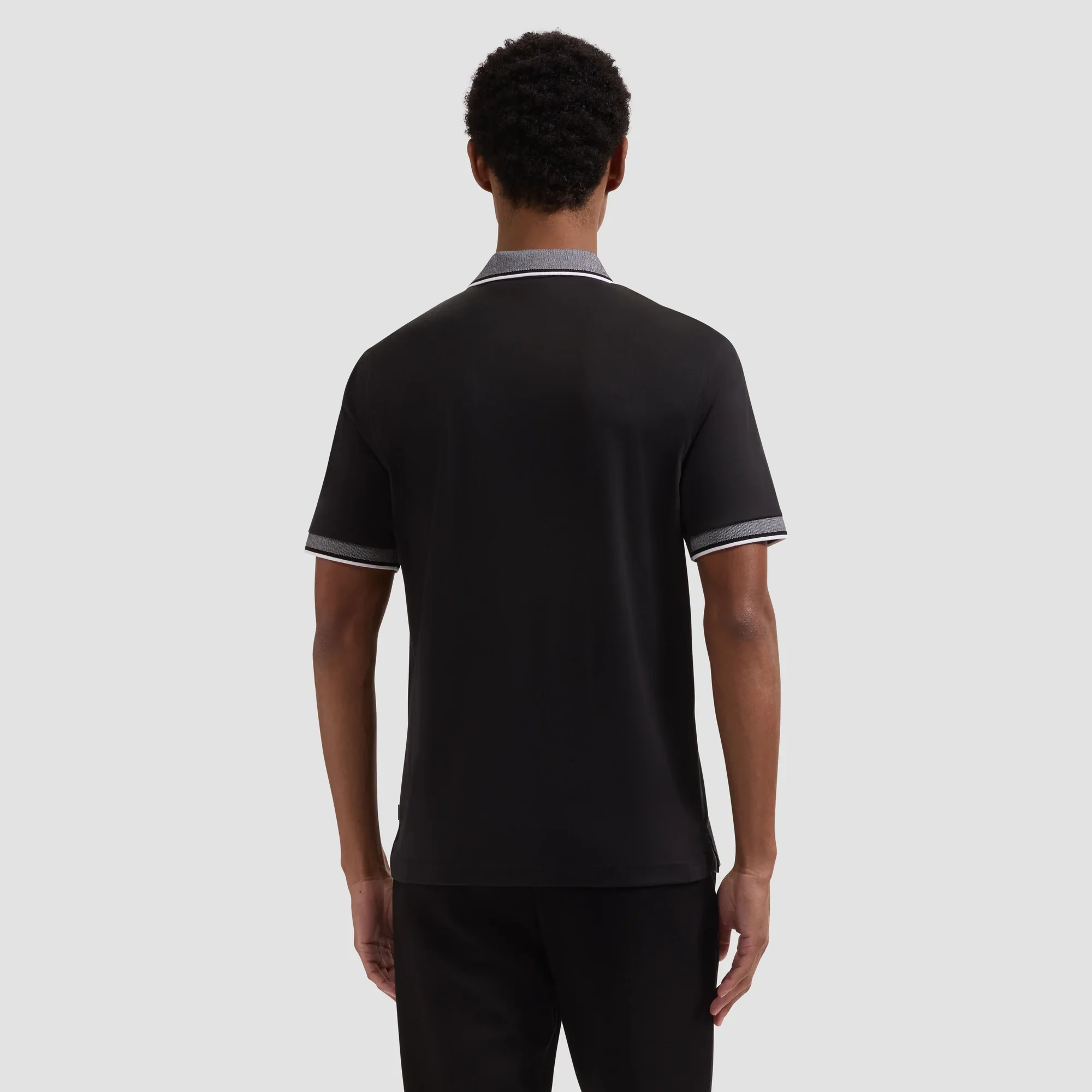 BUGATCHI - S/S THREE BUTTON POLO JF2050F12 - Image 3
