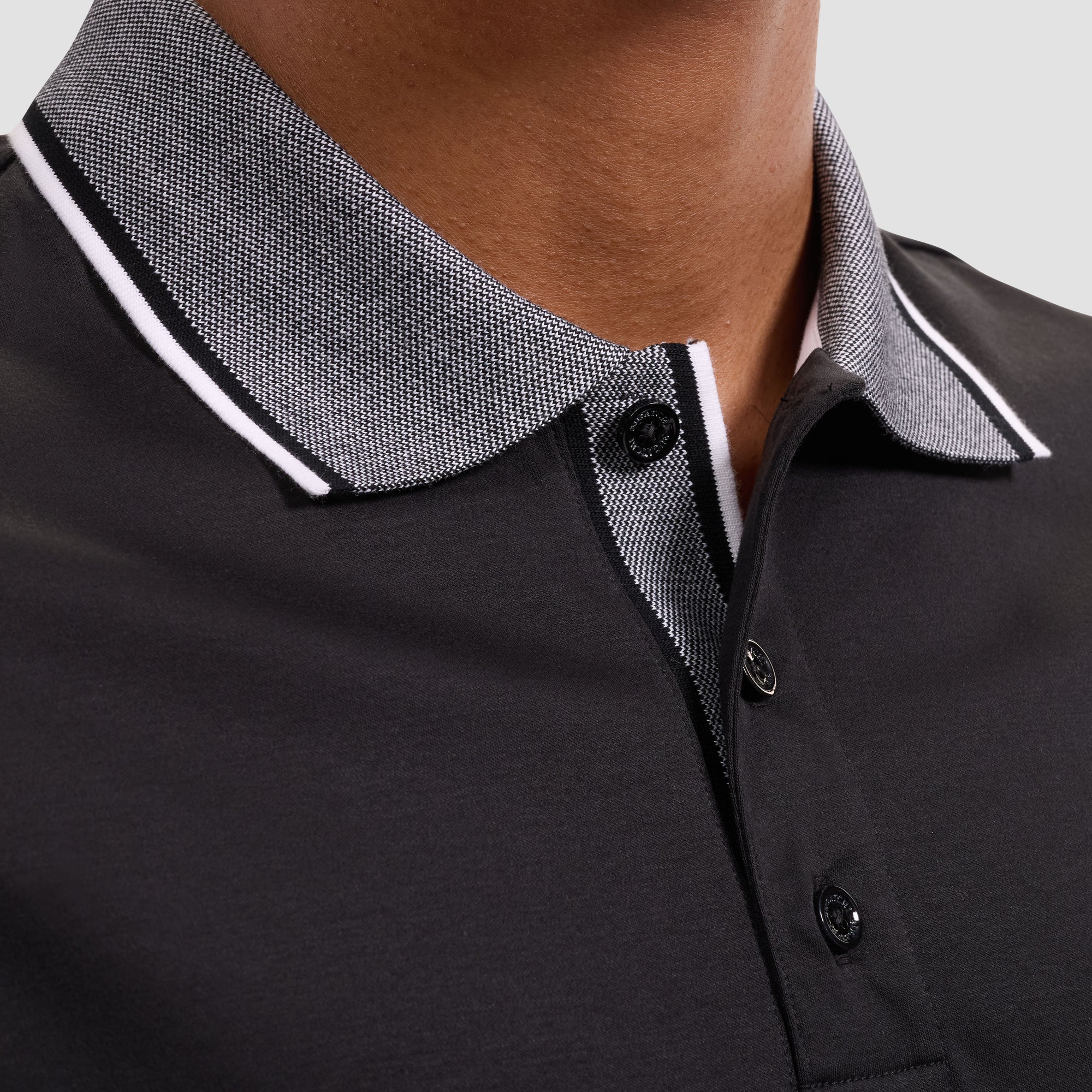 BUGATCHI - S/S THREE BUTTON POLO JF2050F12 - Image 5