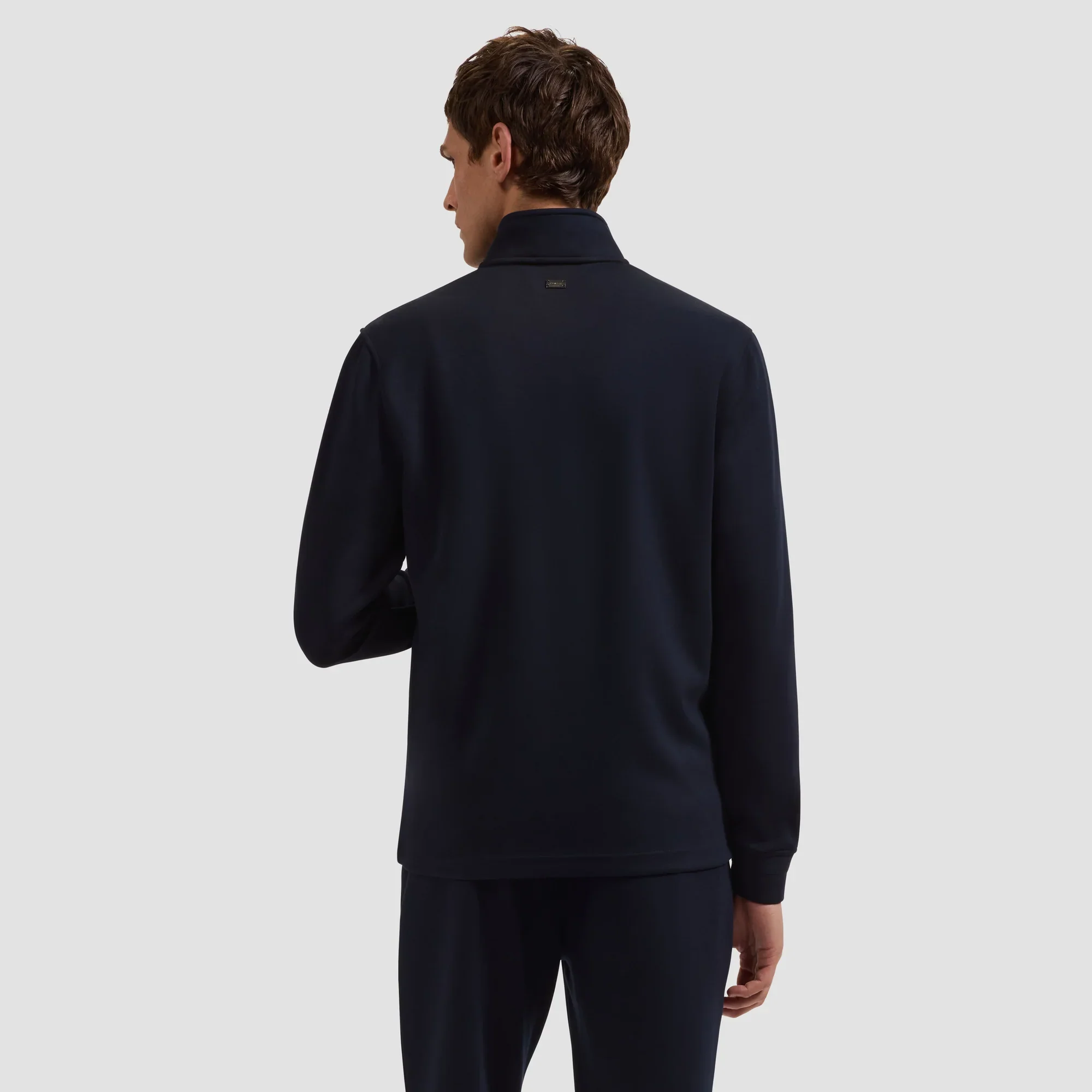 BUGATCHI - SOFT TOUCH 1/4 ZIP KNIT JF2420K44 - Image 4