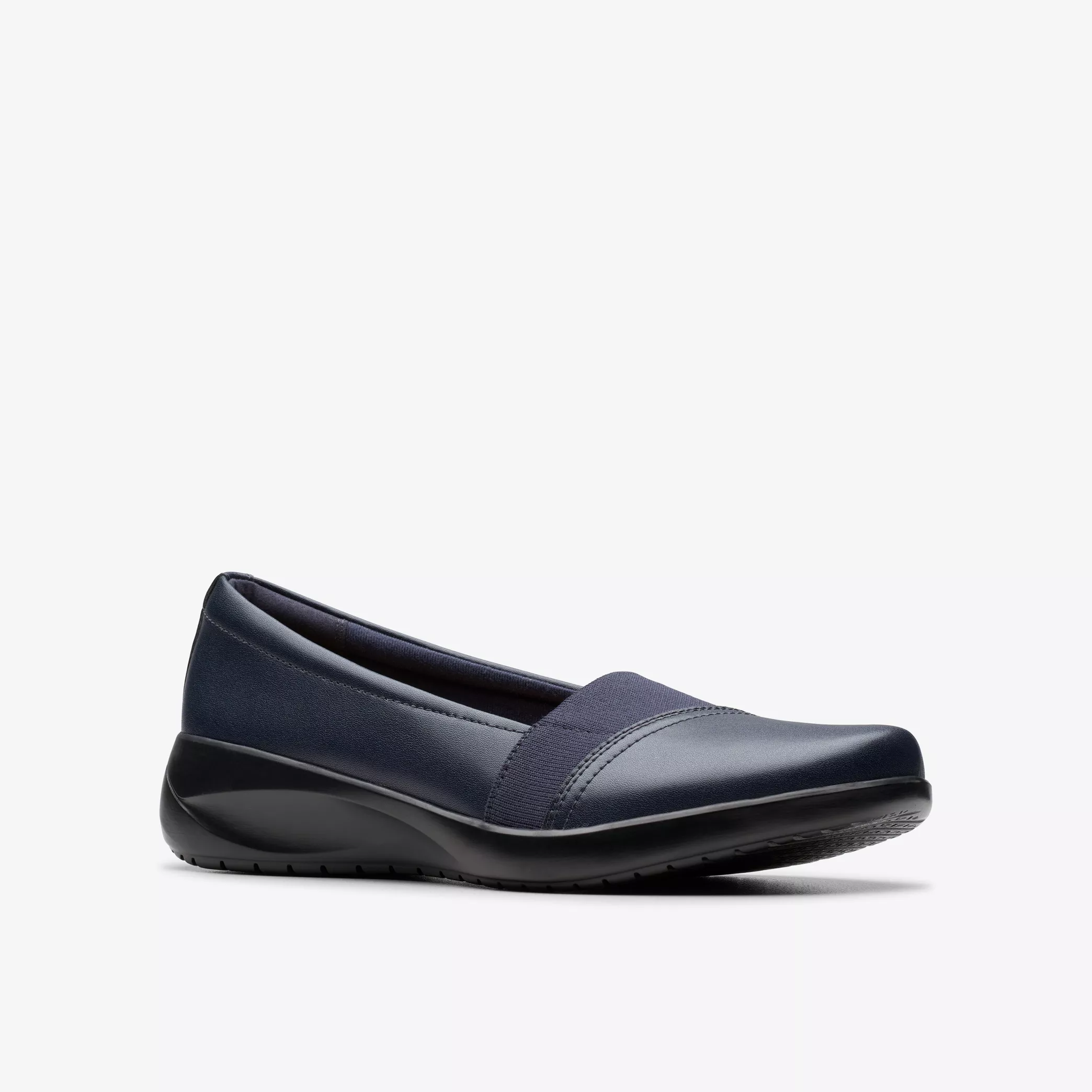 CLARKS - WOMEN'S KAETLYN RHEA SHOE (Navy) - Image 4