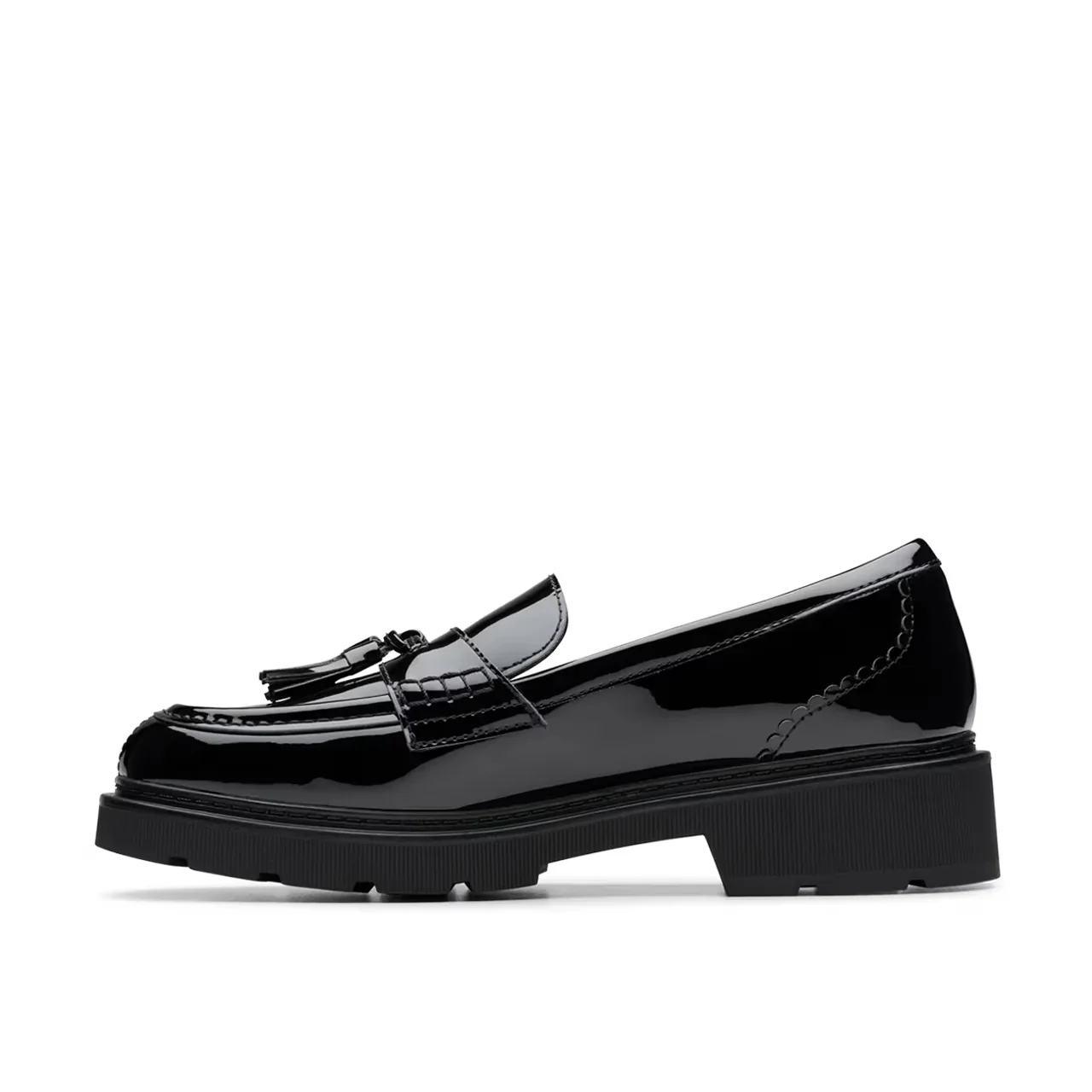 CLARKS - WOMEN'S LAURYL TASSEL SHOE - Image 2