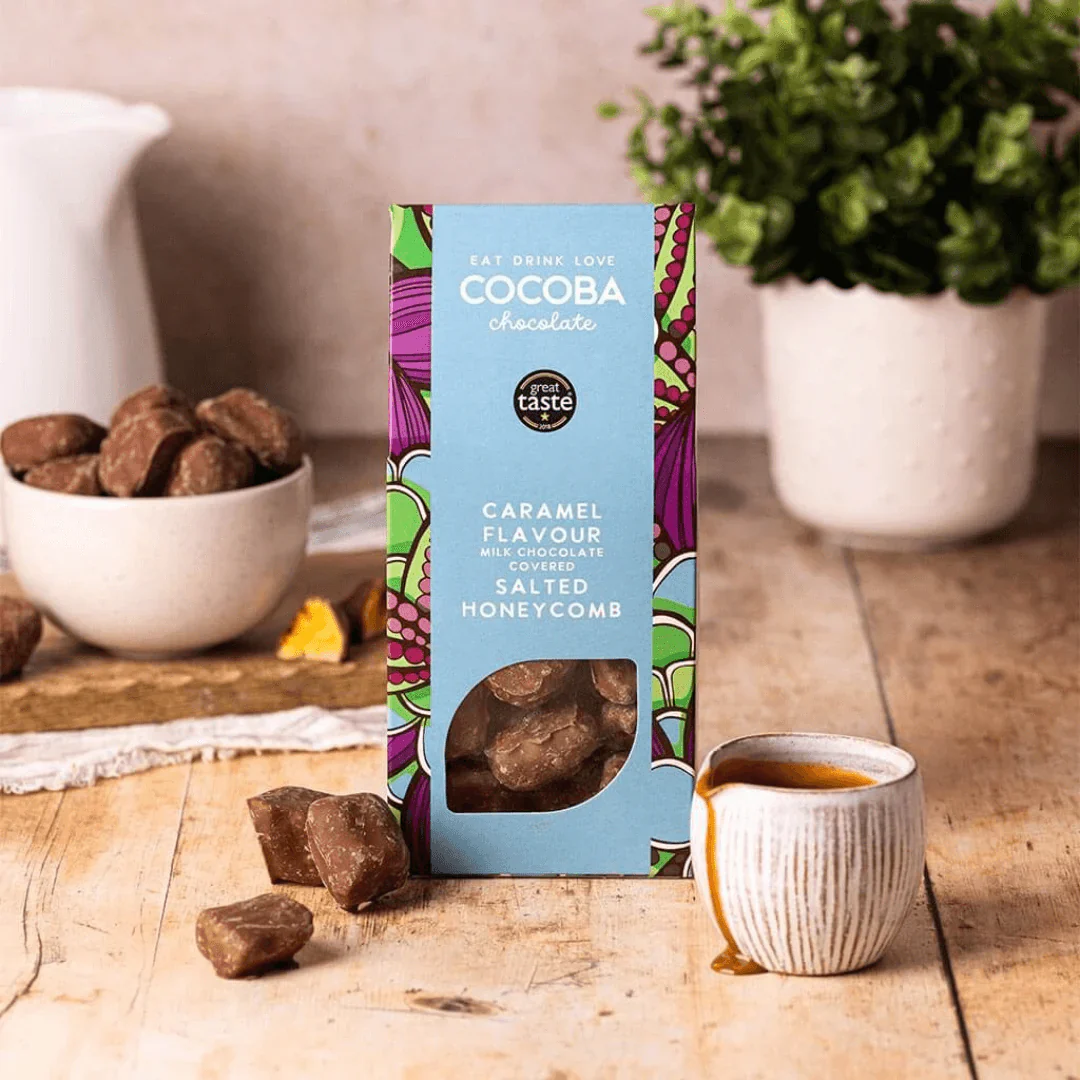 COCOBA - SALTED CARAMEL MILK CHOCO COVERED HONEYCOMB - Image 2