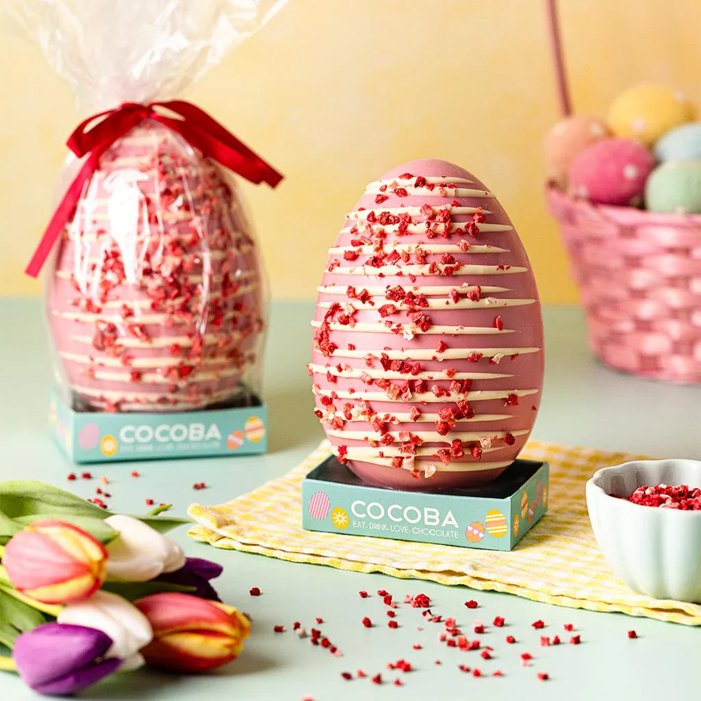 COCOBA - STRAWBERRIES AND CREAM EASTER EGG - Image 2