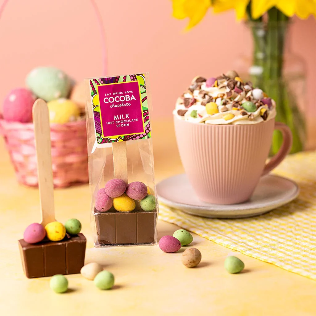 COCOBA -MINI EASTER EGG CHOCOLATE SPOON - Image 2