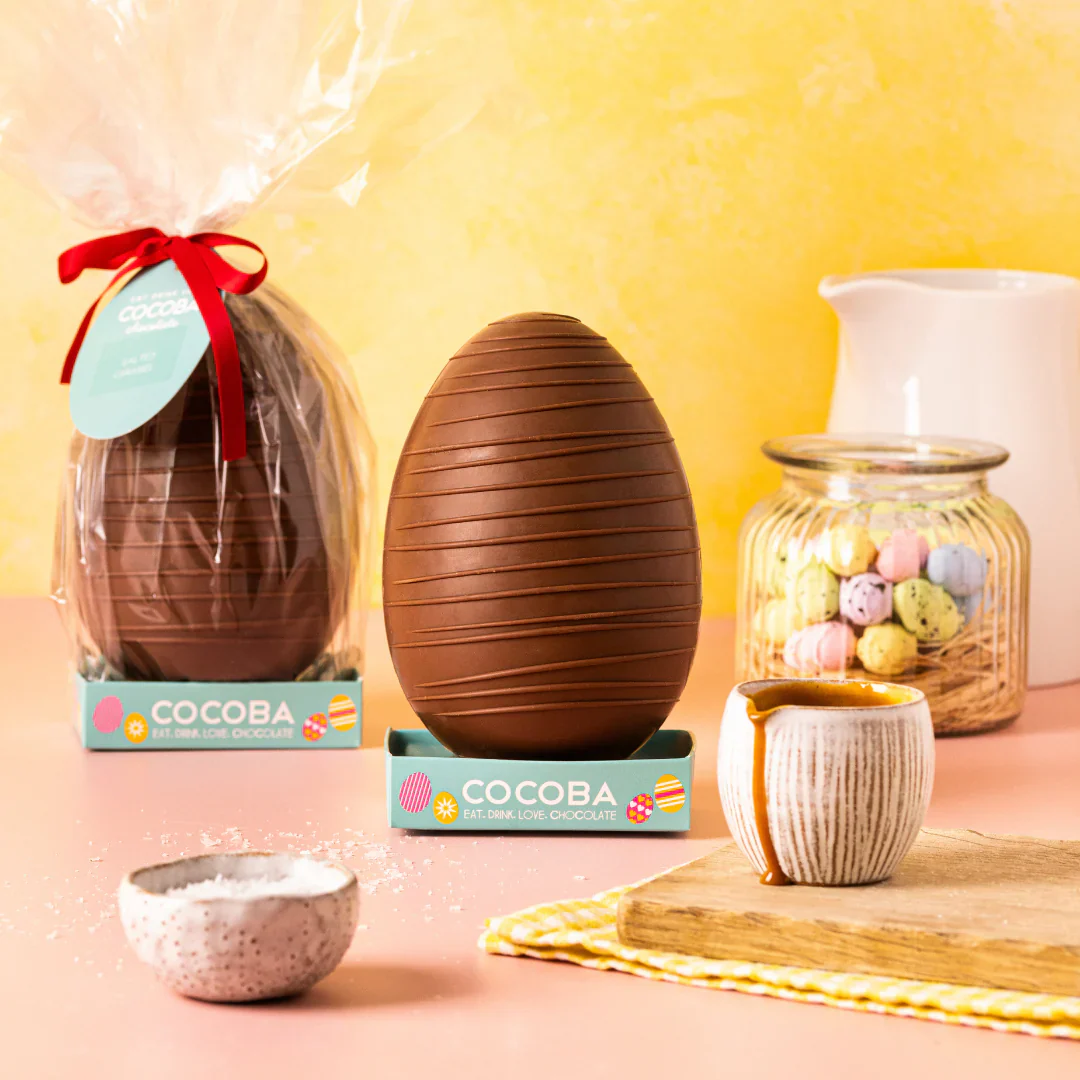 COCOBA - SALTED CARAMEL CHOCOLATE EGG - Image 2